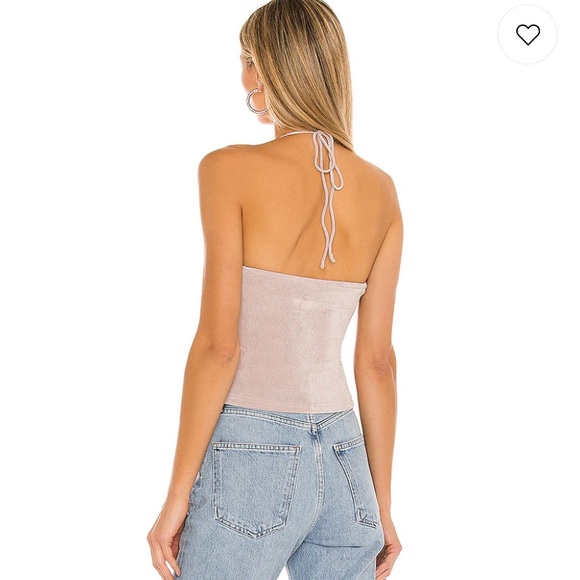 Superdown Marsha Scoop Halter Top NWOT - Picture 2 of 5